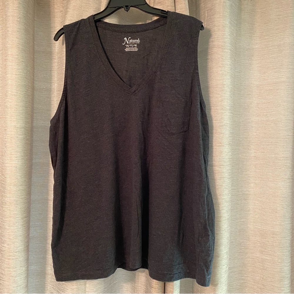 Women’s XL Grey Tank Top Natural Reflections Bass Pro Shops